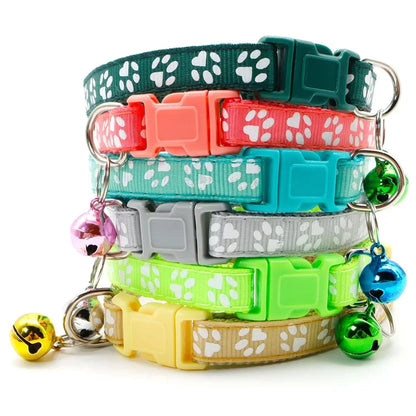 12Pcs Wholesale Mixed Color Anti-Lost Dog Collars