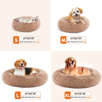 Washable Calming Bed Anti-Slip Dog Bed