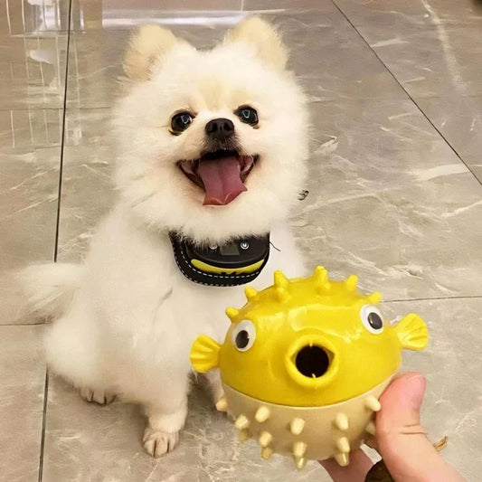 Toy Treat Dog Puzzle Dispenser Ball