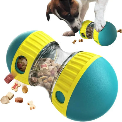 Adjustable Treat Dispenser Puzzle Toy, Interactive Enrichment Dog Food