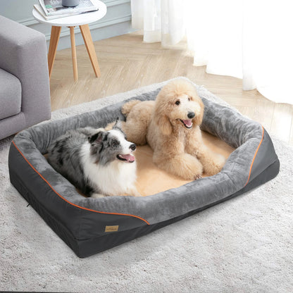 Large Soft Comfortable Dog Bed  Anti Allergy Removable Washable Cover