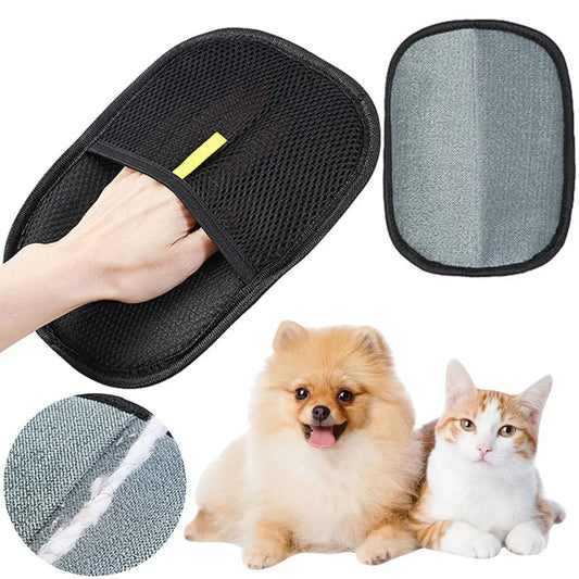 Hair Remover Grooming Glove Brush