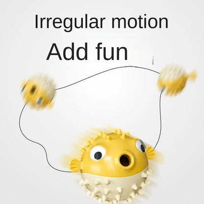 Toy Treat Dog Puzzle Dispenser Ball