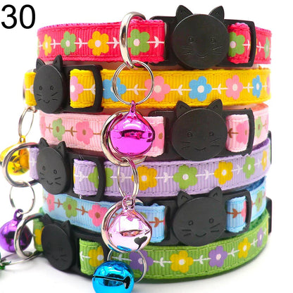 100Pcs Collar Necklace for Dogs/ Cat, Training Choker, Personalized Cartoon, Printed Dog Id Tag