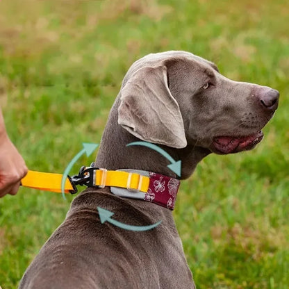 Adjustable Dog Collar Nylon Necklace, Personalized
