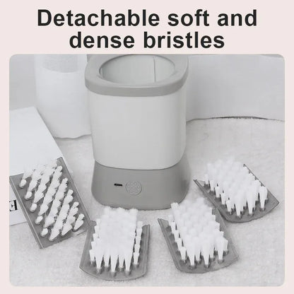 Automatic Pet Foot Washer, Soft and Dense Bristles for Cleaning Cat Dog Paw Cleaner