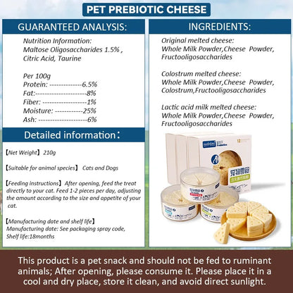 Freeze-dried High Calcium Cheese Snacks Aid Digestion