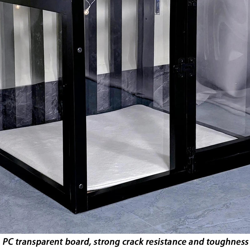 Small/Medium Wooden Dog House, Pet Villa with a door