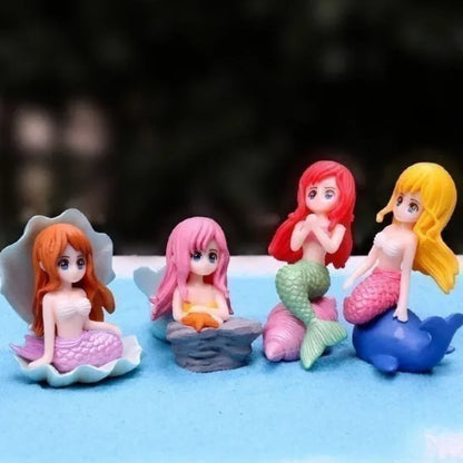 Pretty Mermaid Figurines for Aquarium