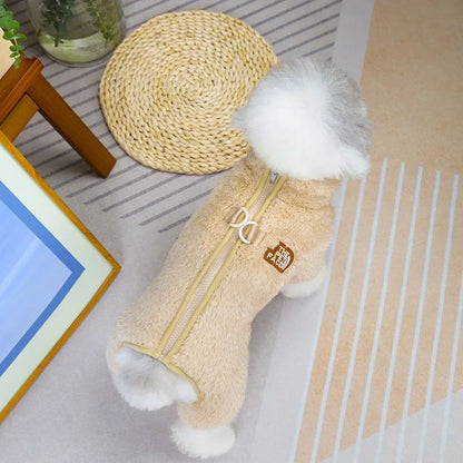 Fleece Pet Pajamas, Sweaters for Small Dogs