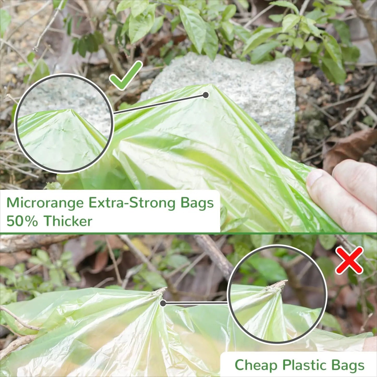 Biodegradable Dog Poop Bag Extra Thick