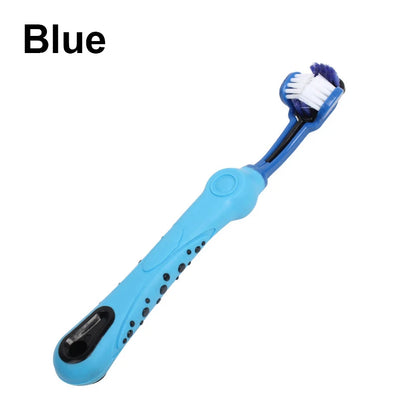 Three Sided Pet Toothbrush