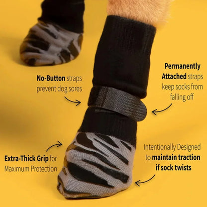 Waterproof Outdoor Breathable Socks, Black Tie, Anti-shedding, Non-slip Socks