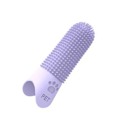 Pet Silicone Toothbrush that Removes Tartar And Stones