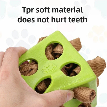 Dog Sniffing Rubik's Cube Toy, Teething, Bite-resistant, Interactive