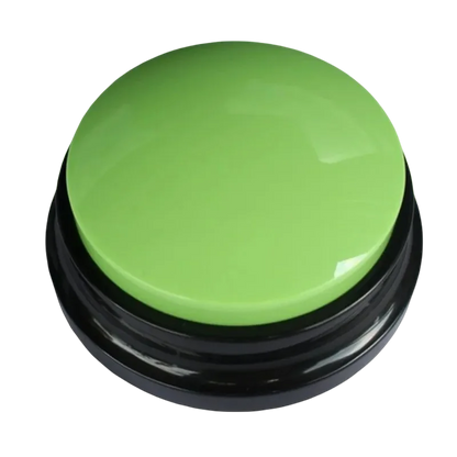 Pet Communication Buttons, Voice Recording Button, Training Buzzer, 30 Second Record Playback