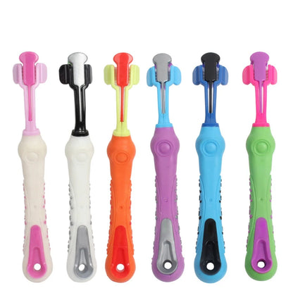 Three Sided Pet Toothbrush