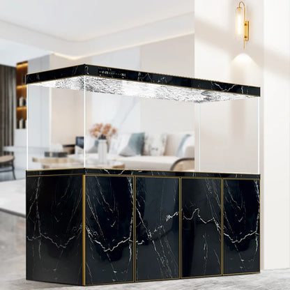 Modern Ornamental Floor Aquarium Luxury Living Room
