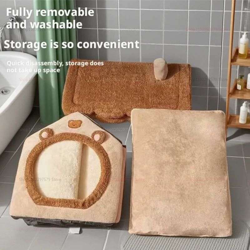 Kennel with Dirt Resistance Washable House Villa