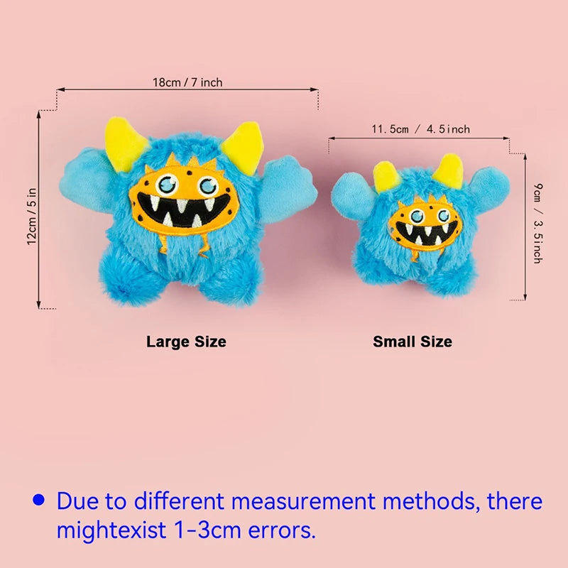 Interactive Plush Toy Balls for Small Dogs Play Bite Resistant Chew Ball Toys Dogs Puzzle Training Toys