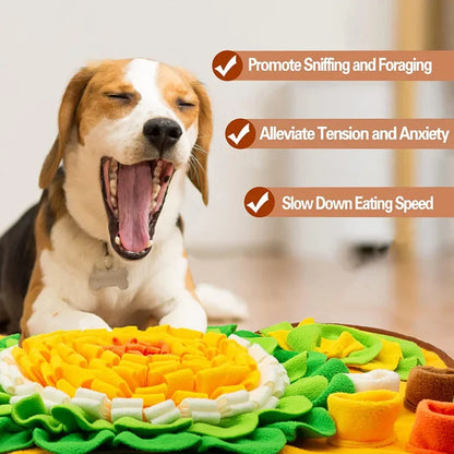Dog Sniffing Mat for Training, Interactive play, Feeding, Puzzle, Stress reliever