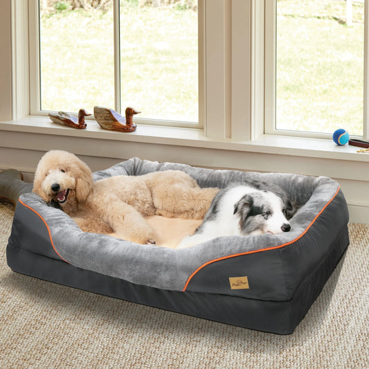 Large Soft Comfortable Dog Bed  Anti Allergy Removable Washable Cover