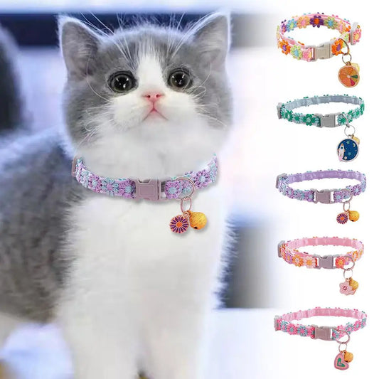 Adjustable Colorful  Collar for Kitty or Puppy