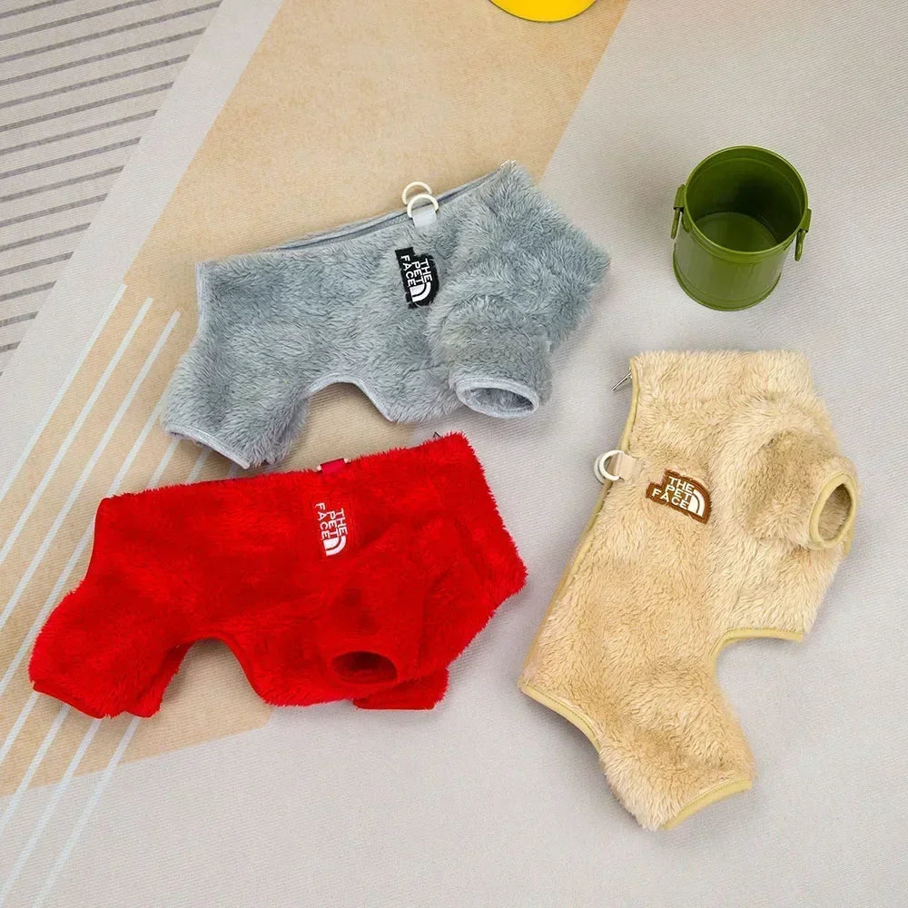 Fleece Pet Pajamas, Sweaters for Small Dogs