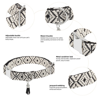 Bohemian Ethnic Style Pet Collars For Small Medium And Large Dogs