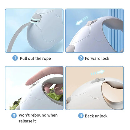 Retractable 3M/5M Durable Dog Leash