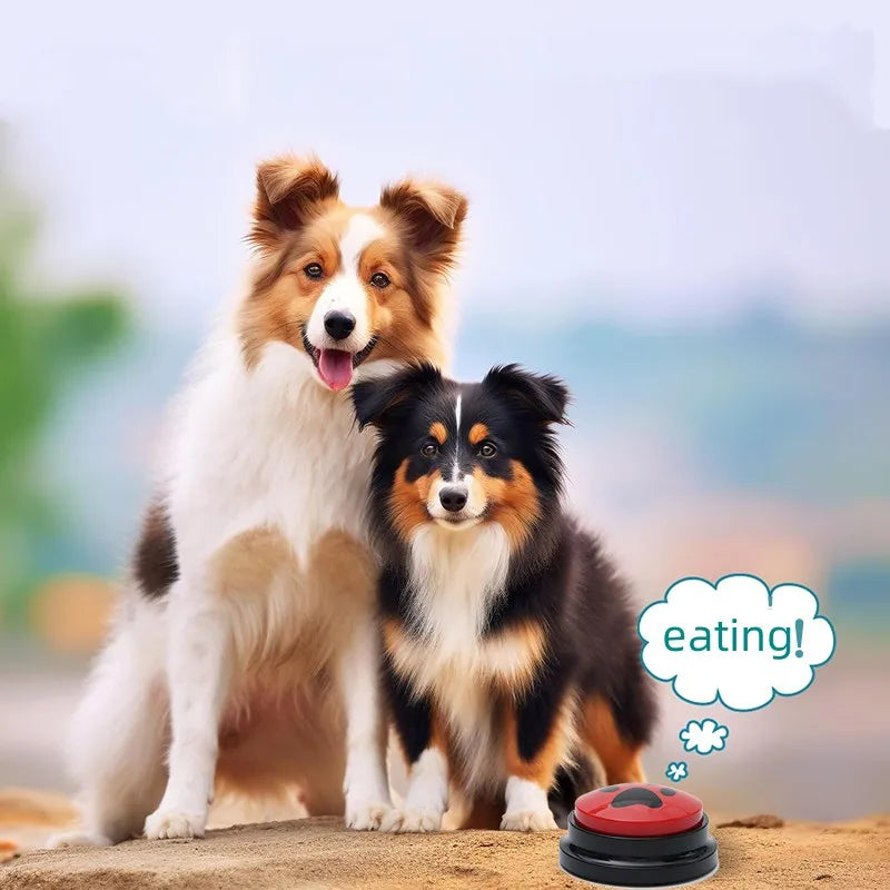 Communication Button, Recordable Pet Speaking, Dog Training Talking Button