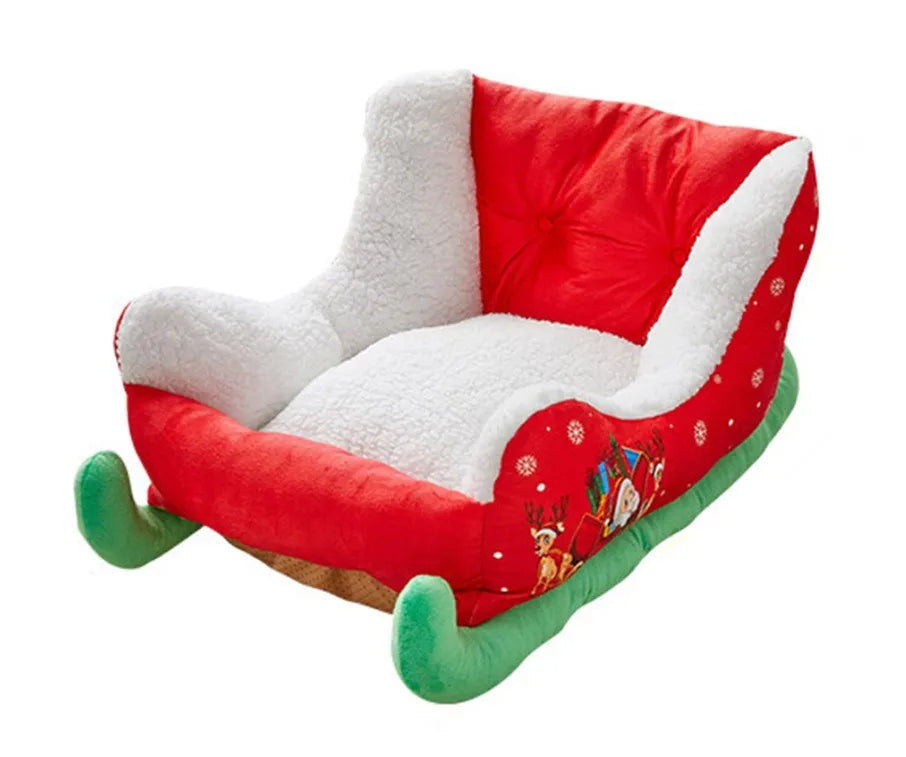 Sled Christmas Cat/Dog Winter Nest