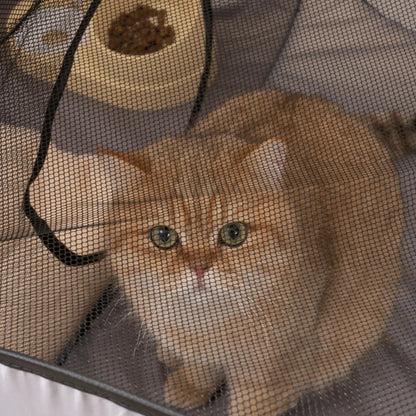 Cats and Dogs Hard Oxford Cloth with a Play Tunnel Foldable