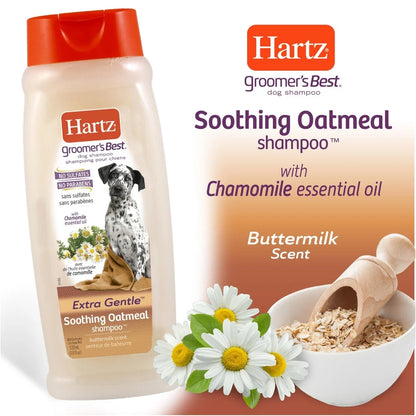 Soothing Oatmeal Shampoo Chamomile Essential Oil Buttermilk Scent