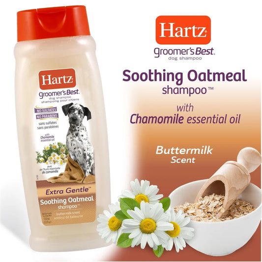 Soothing Oatmeal Shampoo Chamomile Essential Oil Buttermilk Scent