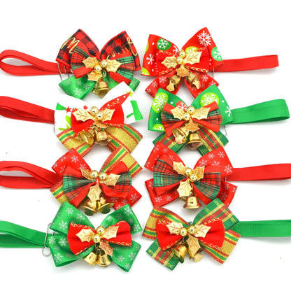 Christmas Bow Tie with Cute Bell