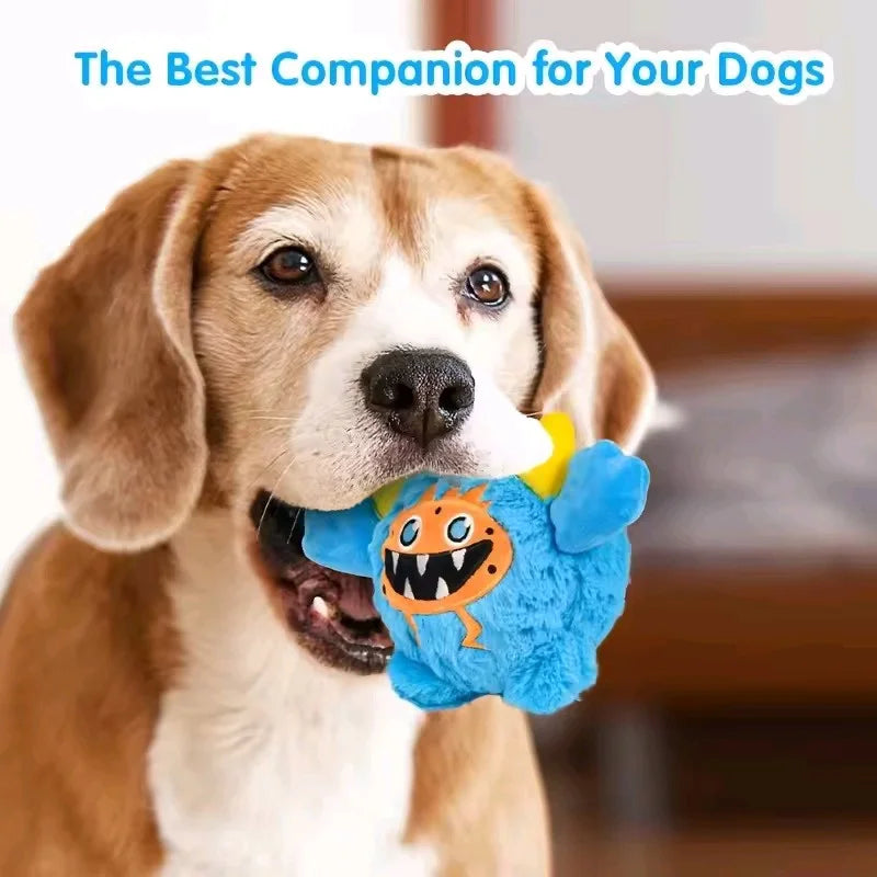 Interactive Plush Toy Balls for Small Dogs Play Bite Resistant Chew Ball Toys Dogs Puzzle Training Toys