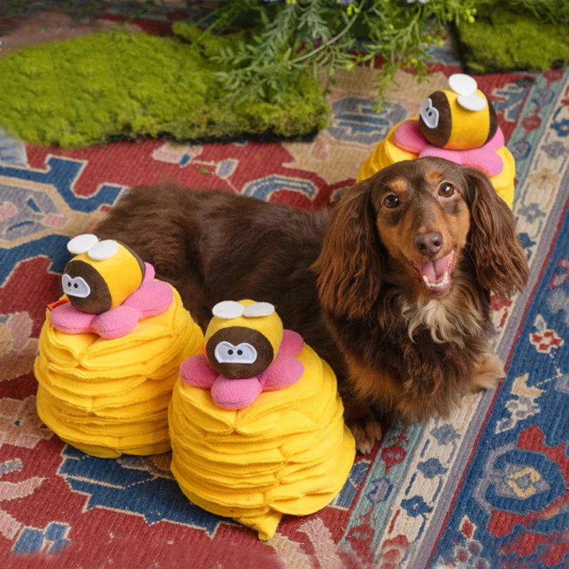 Interactive Dog Sniffing Puzzle, Portable Training Puzzle