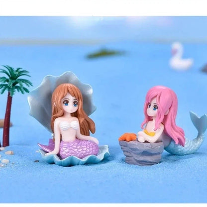 Pretty Mermaid Figurines for Aquarium