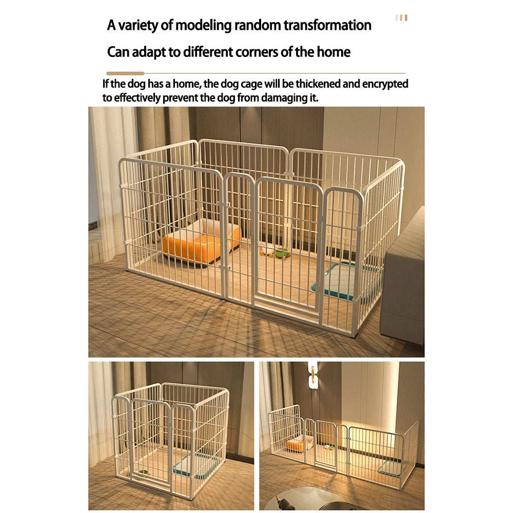 Easy To Assemble Dog Playpen, Outdoor/Indoor Pet Playpen,
