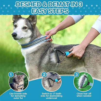Professional Grooming Brush/Comb Removes Hair