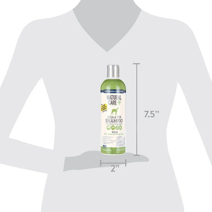 Peppermint Scent Flea and Tick Dog Shampoo