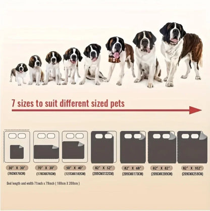 Double-Sided Waterproof Bed Cover Furniture Protector For Dogs
