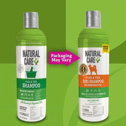 Peppermint Scent Flea and Tick Dog Shampoo