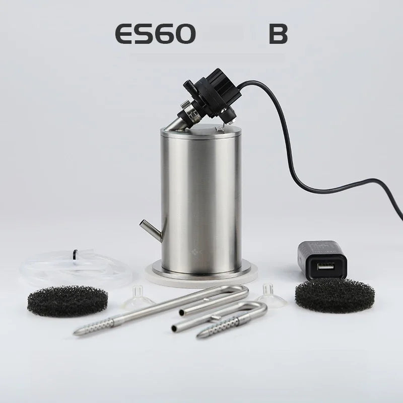 ADA Style Stainless Steel Aquarium Canister Filters with Water Pump