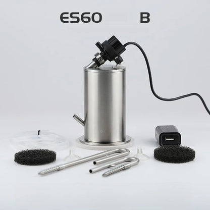 ADA Style Stainless Steel Aquarium Canister Filters with Water Pump