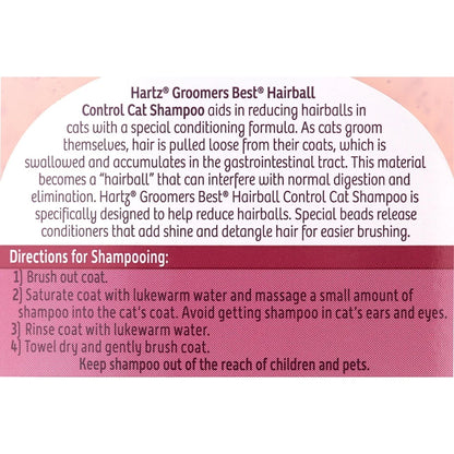 Silky Shiny Cat Shampoo Reduces Hairballs