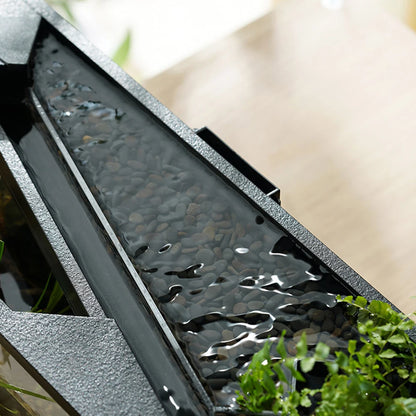 High Transparency Fish Tanks Desktop Decor with Pump + Light