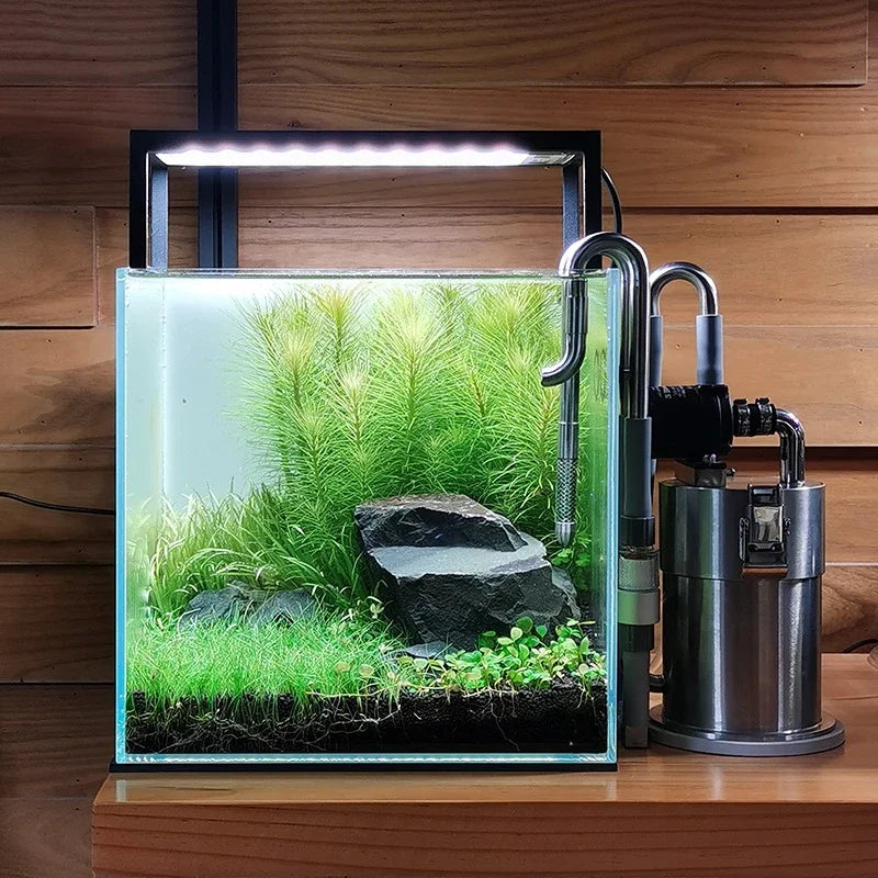 ADA Style Stainless Steel Aquarium Canister Filters with Water Pump